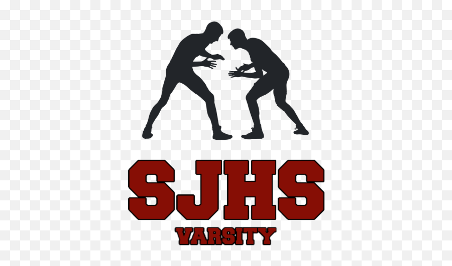 Sjhs Varsity Wrestling - Wrestlers Wrestling Men 01 In Watercolor Png,Wrestling Silhouette Png