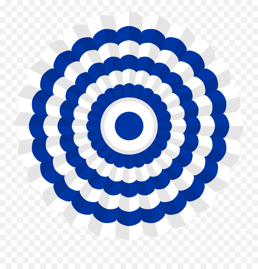 Cockade Of Uruguay - Lawn Fawn Fancy Scalloped Circle Png,Uruguay Flag Png
