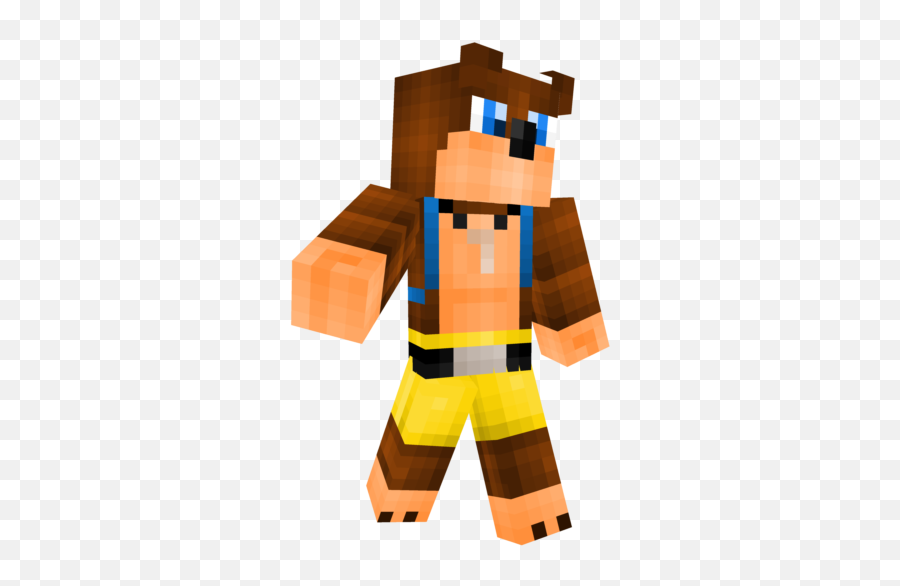 Download Hd Image - Minecraft Banjo Kazooie Transparent Png Fictional Character,Banjo Kazooie Transparent