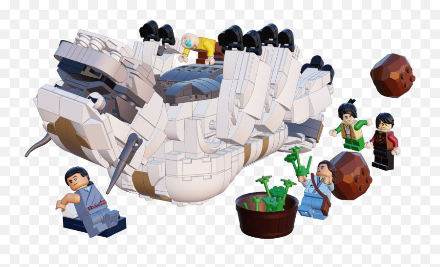 Appa From Avatar The Last Airbender - Bricksafe Flowerpot Png,Avatar The Last Airbender Png