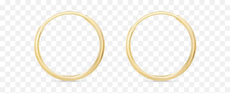 Tiny Round Endless Hoop Earrings U2013 Stone And Strand - Solid Png,Hoop Earrings Png