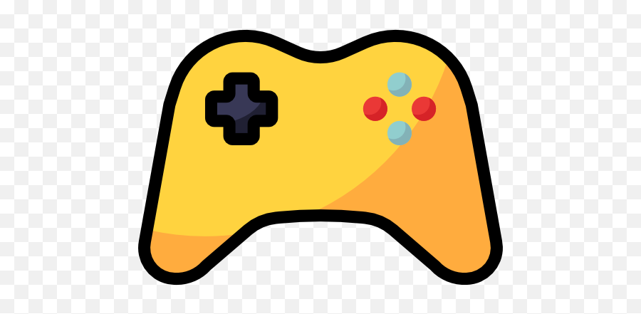 Controller - Yellow Controller Icon Png,Game Controller Icon Transparent