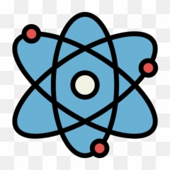 Atom Electron Nuclear Physics Icon - Iconos De Ciencia Png