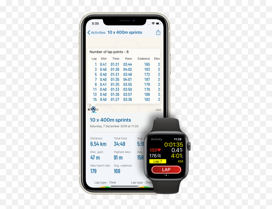 Laptrak - Intervalspeed Training For Apple Watch U0026 Iphone Apple Watch Intervals App Png,Where To Find The I Icon On Apple Watch