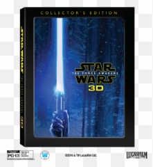 Star Wars The Force Awakens 3d Collectoru0027s Edition - png