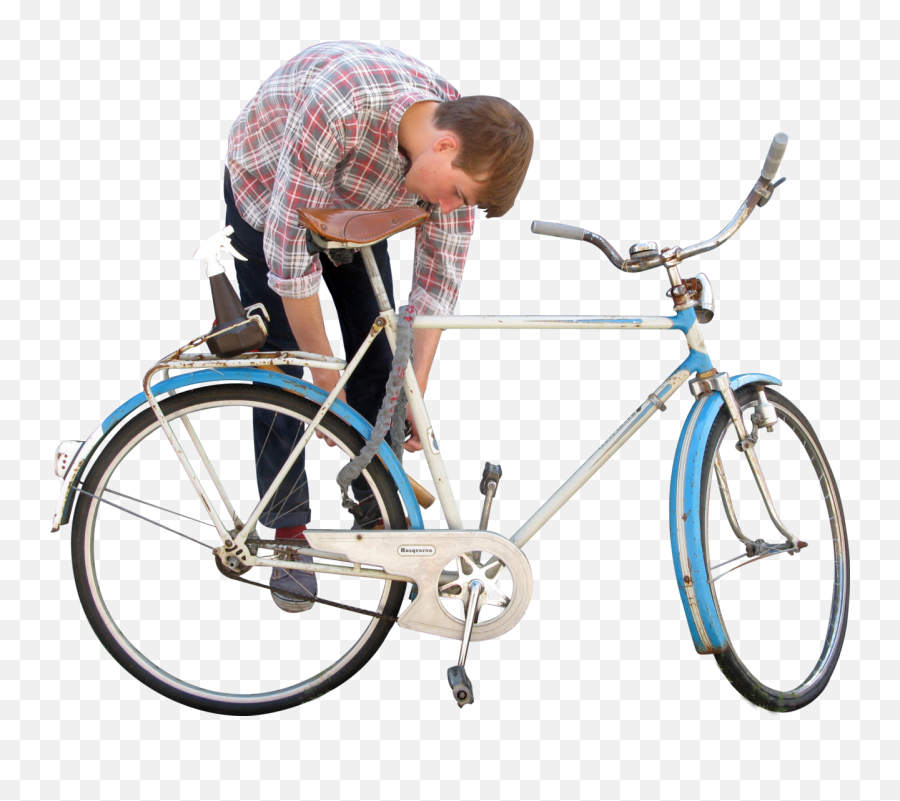 Cycling Png Transparent Images All - Person With Bike Png,Bicycle Png