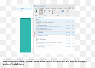 Sage Timesheet For Outlook Turns Appointments Into Png