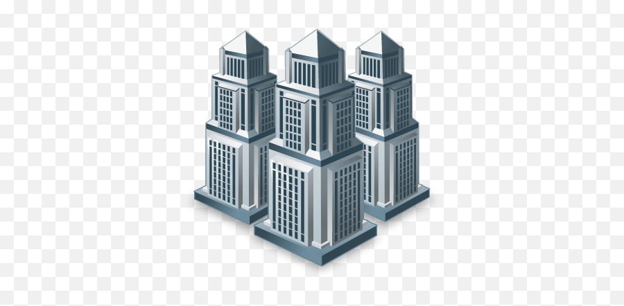 Buildings Businesses City Companies Icon - Companies Icon 3d Png,Building Png