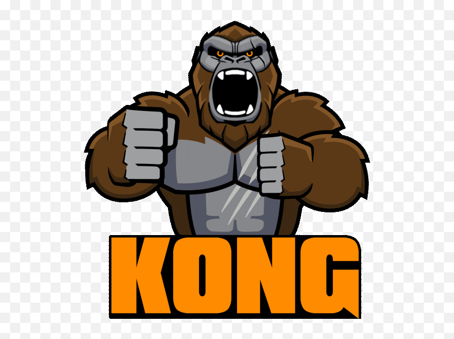 King Roar Sticker - Animado King Kong Gif Png,King Kong Icon