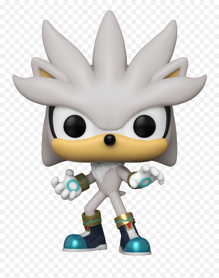Funko Pop Games Sonic 30th - Silver The Hedgehog Walmartcom Silver Funko Pop Png,Sonic The Hedgehog Icon