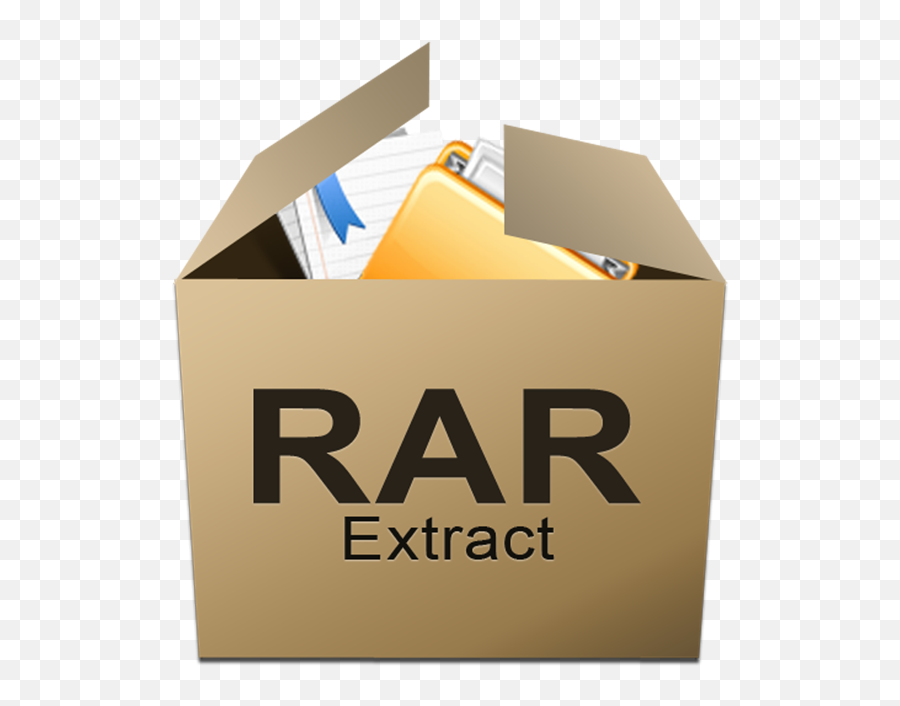 Rar - Extract On The Mac App Store Cardboard Box Png,Rar Icon