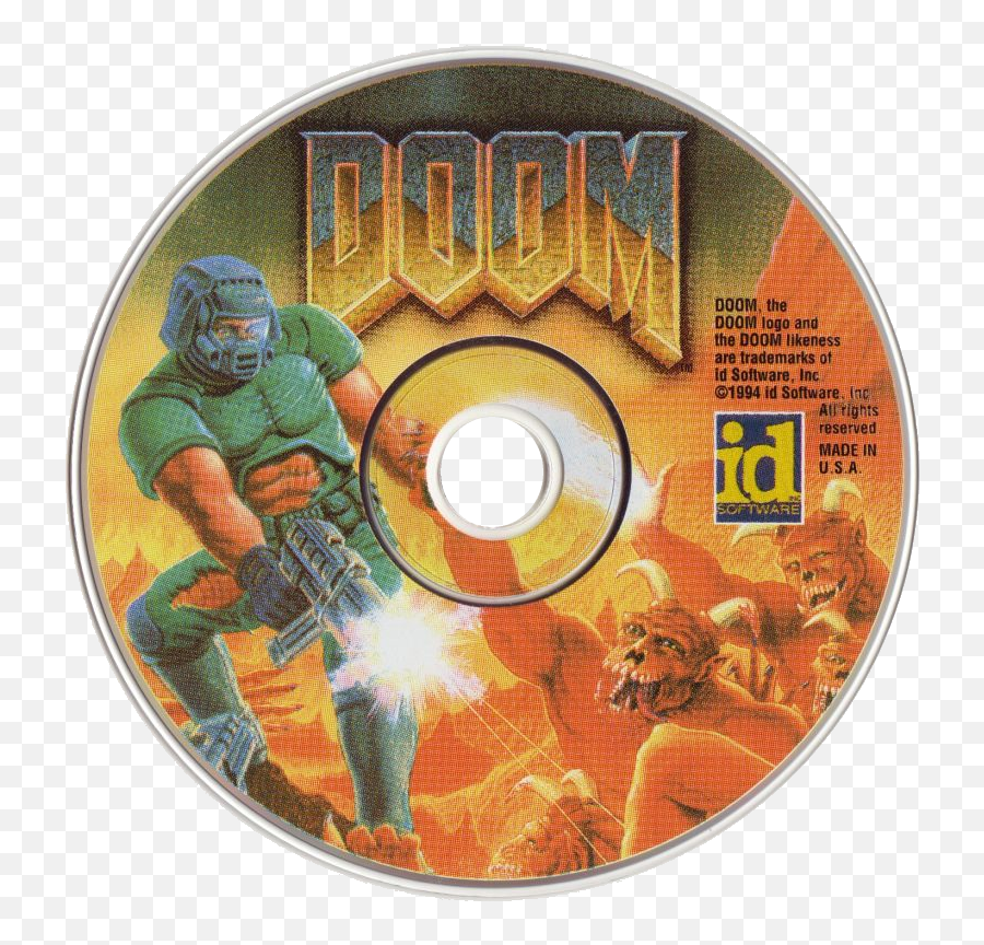Play Doom For Pc Dos Online Oldgamessk - Doom 1993 Cd Cover Png,Doom Ii Icon Of Sin