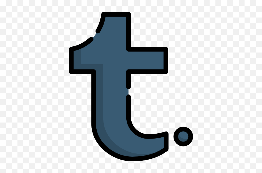 Tumblr - Free Social Media Icons Dot Png,T Social Media Icon