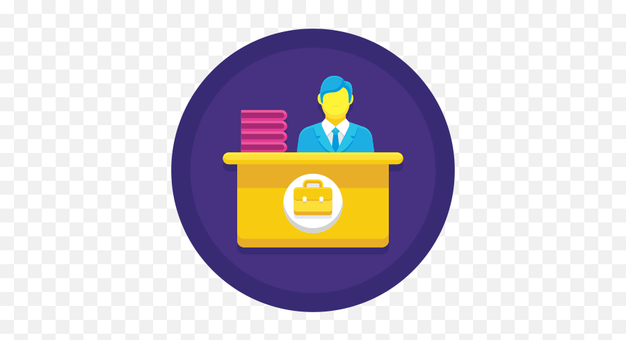 Office Life Icon Png Free Pik - Podium,Office Flat Icon