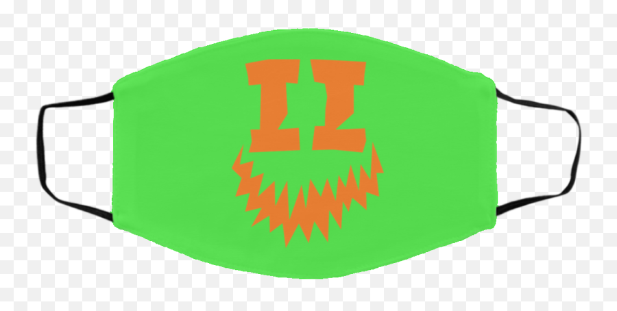 Smii7y Merch Halloween Icon Face Mask - Tiotee Georgenotfound Logo Green Screen Png,Moisture Wicking Icon