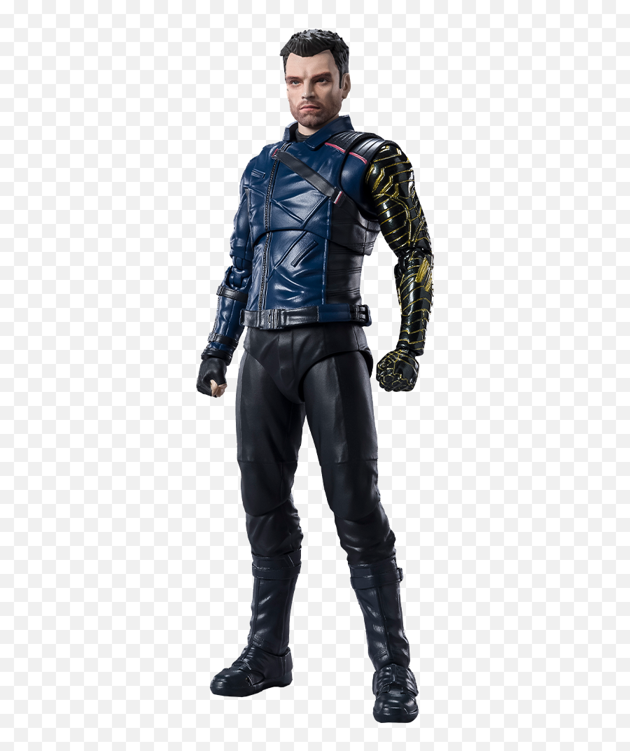 Bucky Barnes Collectible Figure By Bandai - Sh Figuarts Bucky Barnes Png,Captain America Folder Icon