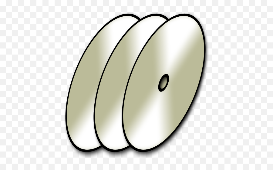 Filetriple Silver Record Iconsvg - Wikimedia Commons Solid Png,Triple Dot Icon