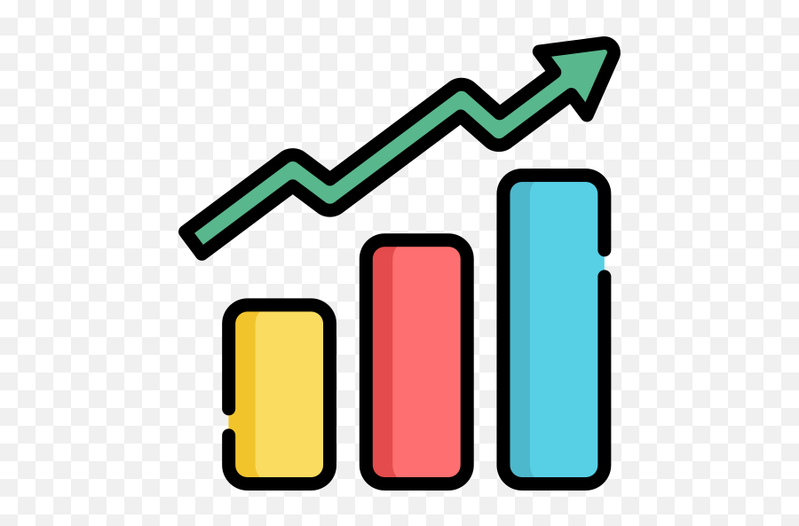 Statistics - Free Arrows Icons Flecha De Estadistica Png,Stats Icon