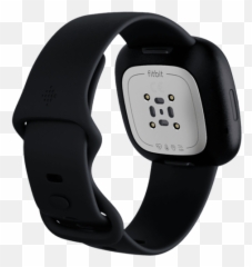 Fitbit Sense - CarbonGraphite Back png