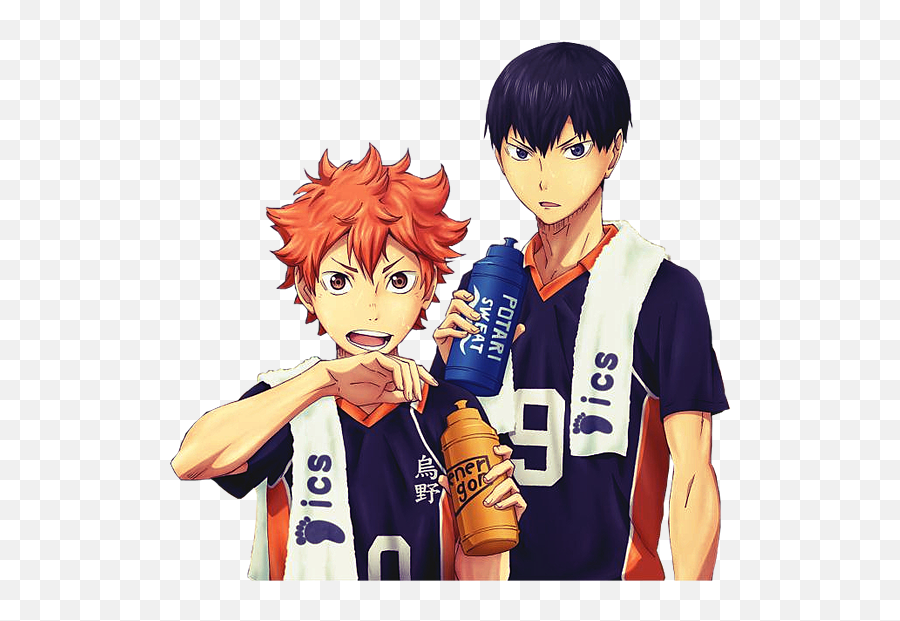 Haikyuu Hinata Shoyo And Kageyama Tobio Pocari Sweat Carry - All Pouch Haikyuu Hinata And Kageyama Png,Hinata Icon