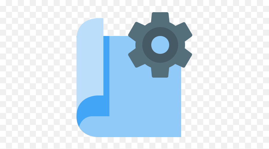 Project Setup Icon In Color Style - Settings Icon Black Png,Project Behind Schedule Icon