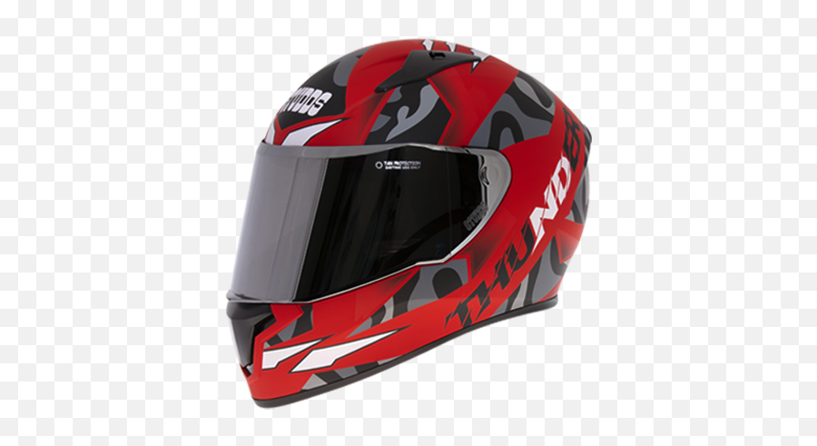 Helmet U2013 Chacrojan - Thunder Helmet Price In Bd Png,Icon Airflite Red Visor