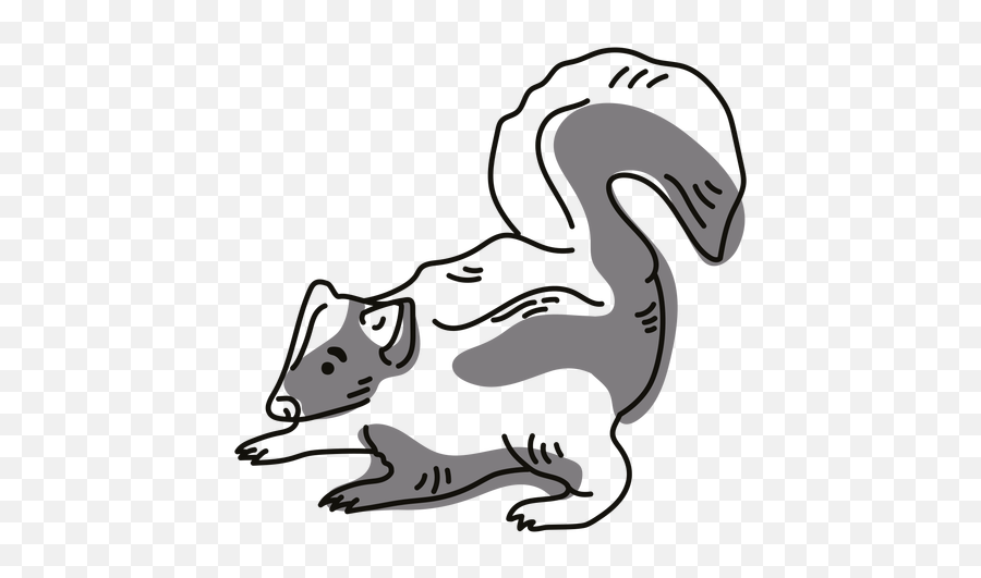 Skunk Graphics To Download - Animal Figure Png,Skunk Icon