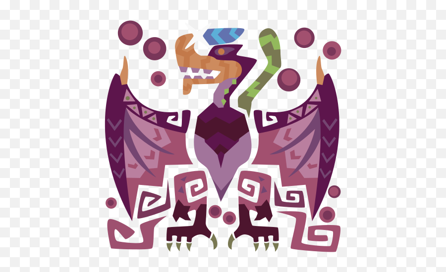 Purple Geypox Creature Concept Art Monster Hunter World - Art Png,Yian Garuga Icon