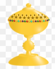 Tablewareyellowchalice Png Clipart - Royalty Free Svg Png Clipart Golden Goblet,Chalice Png