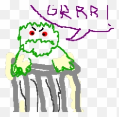 Clipcookdiarynet - Oscar The Grouch Clipart Face 16 300 Png,Oscar The Grouch Png