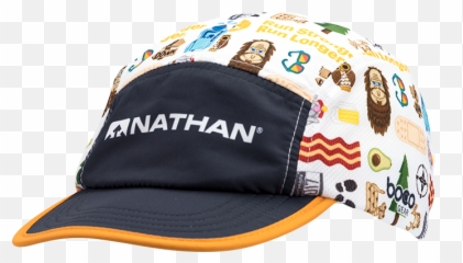 Running Emoji - Nathan Trail Moji Hat Png Download