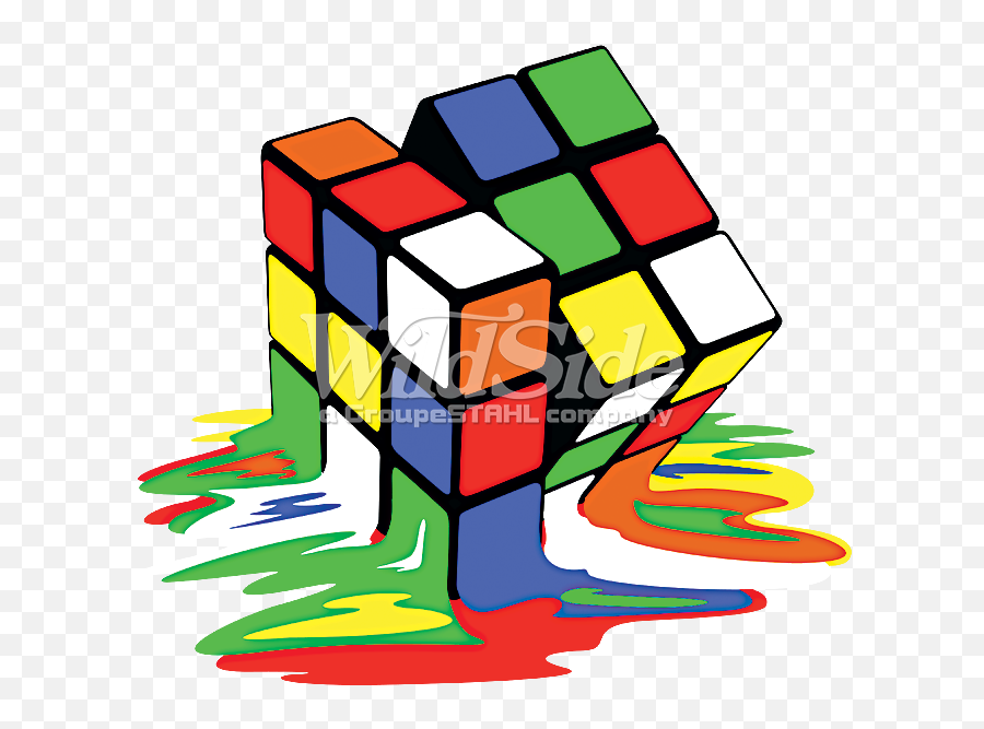 Download Hd Melting Rubiku0027s Cube - Rubiku0027s Cube Melting Tee Shirt Cube Sheldon Png,Melting Png