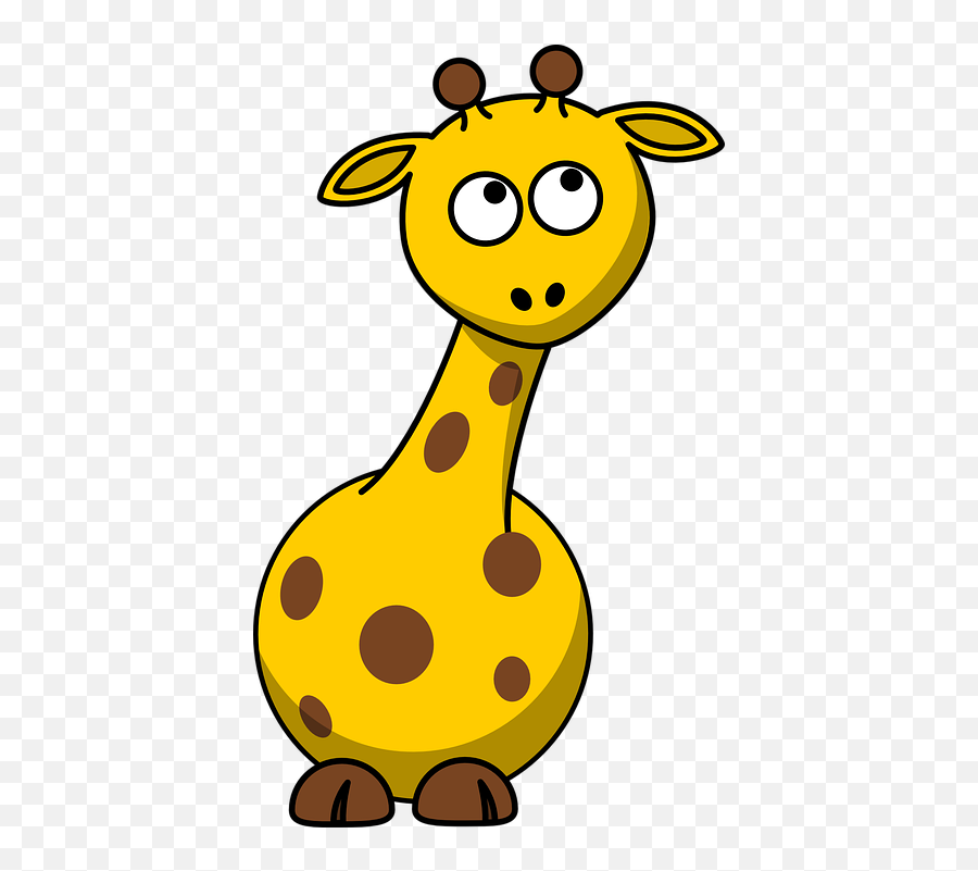 Cartoon Giraffe Free Vector Graphic Baby Cute - Clipart Cartoon Giraffe Png,Funny Png