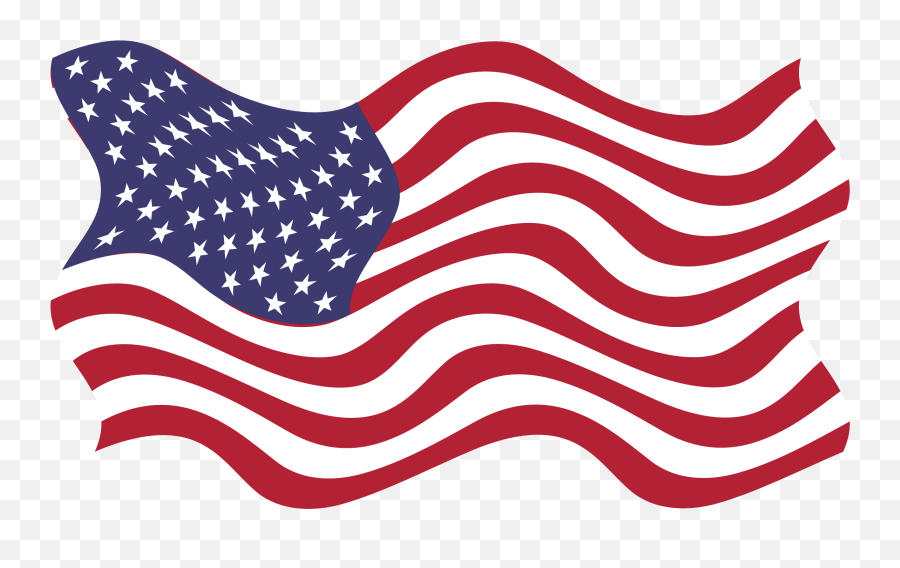 American Flag Vector Png - United States Flag Png Transparent,American Flag Waving Png