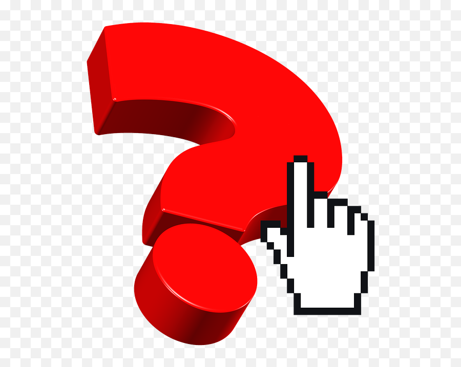 Cursor Click Question Mark - Free Image On Pixabay Hand Cursor Png,Red Question Mark Png