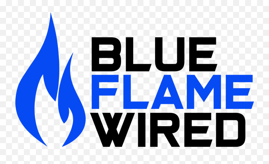 Blue Flame Wired - Graphic Design Png,Blue Flame Transparent