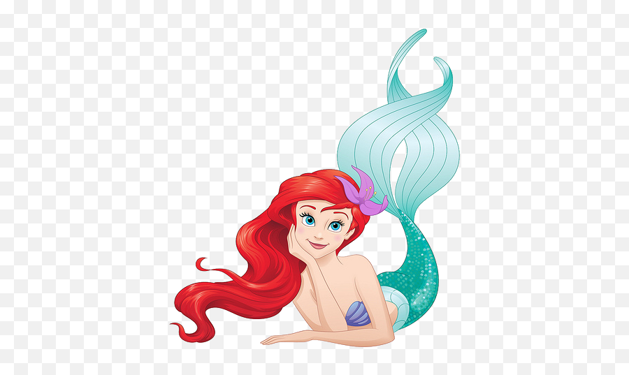 Ariel Little Mermaid Png Transparent - Ariel Little Mermaid Kartun Png,Mermaid Transparent Background