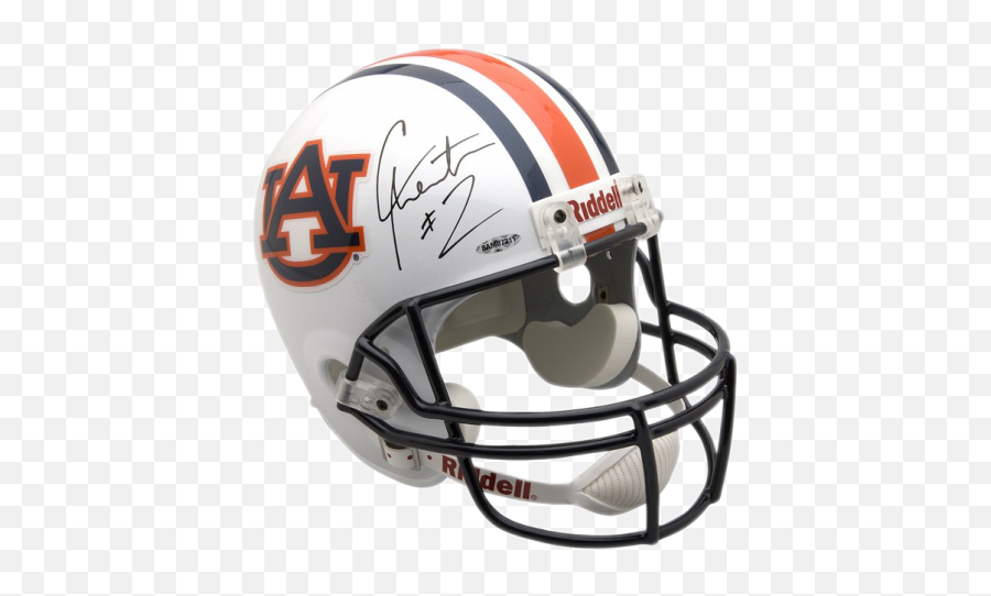 Cam Newton Signed Auburn Football Helmet - Face Mask Png,Cam Newton Png
