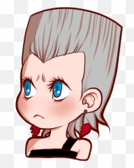 Polnareff Hair Transparent Png - Chibi Polnareff,Polnareff Png