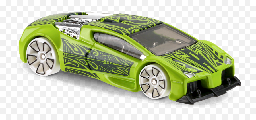 Zotic In Green Hw Art Cars Car Collector Hot Wheels - Hot Wheels Acceleracers Carros Png,Green Car Png