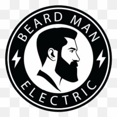 Beard Man Electric - Logo Png