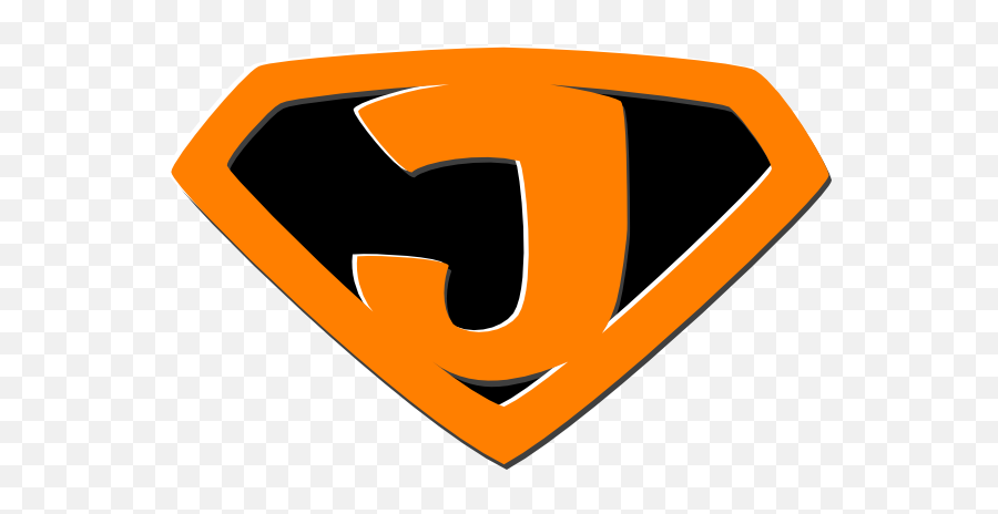 Super J10 Clip Art - Vector Clip Art Online J Superman Logo Png,Superman Logo Vector