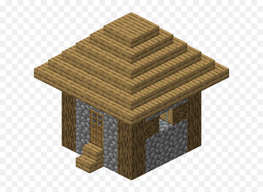 Village - Simple Minecraft Village House Png,Minecraft Bed Png