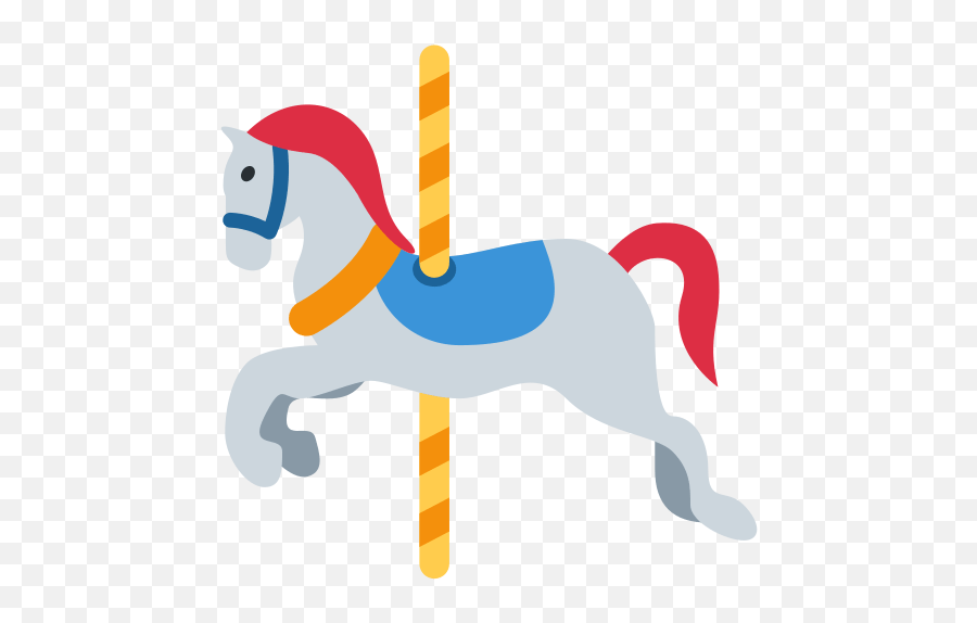 Carousel Horse Emoji Meaning With Pictures From A To Z - Carousel Horse Emoji Png,Carousel Png