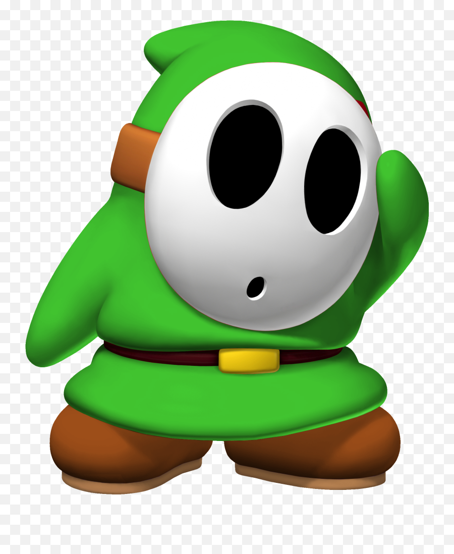 Shy Guy Mario Clipart Png Download - Mario Kart 8 Green,Mario Kart Png