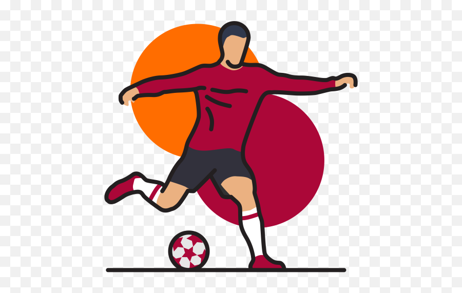 Game Icon Of Colored Outline Style - Sports Icon Png,Football Icon Png