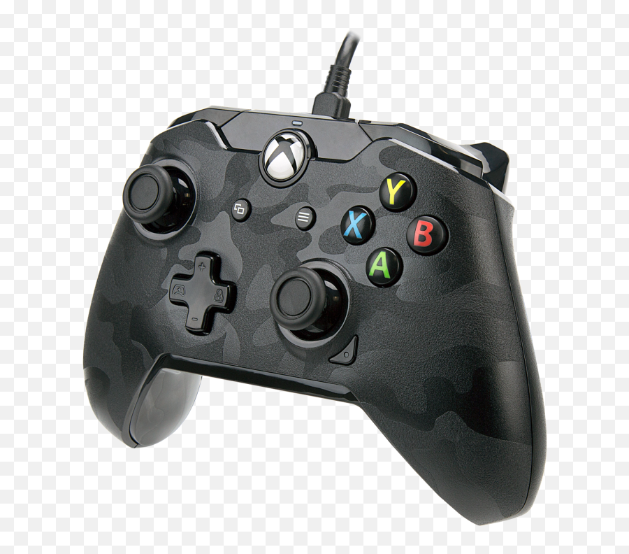 Xbox One Black Camo Wired Controller - Control Xbox One Pdp Png,Xbox 360 Controller Png