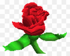 Pixel Rose Transparent Png Download