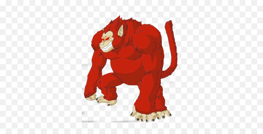 Red Great Ape - Zamasu Png,Ape Png