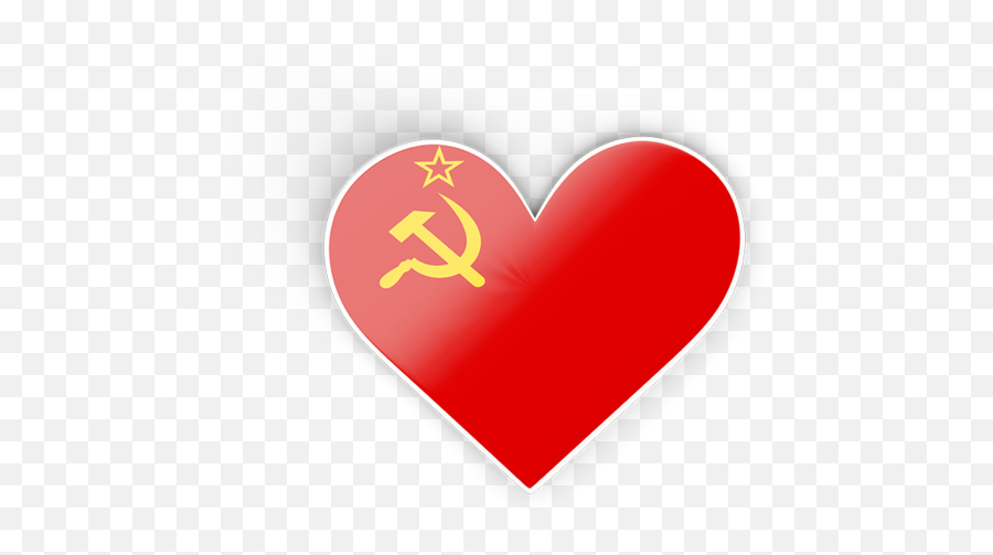 Heart Sticker Png Soviet Union